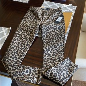 Leopard Veronica Beard Jeans NEW